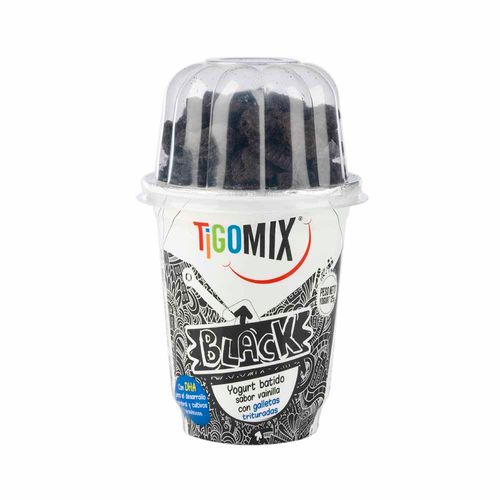 Yogurt TIGO Mix Vainilla con Galletas Trituradas Vaso 125g