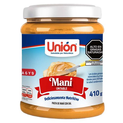 Mantequilla de Maní UNIÓN Frasci 410g