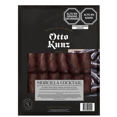 Morcilla Cocktail OTTO KUNZ Paquete 250g