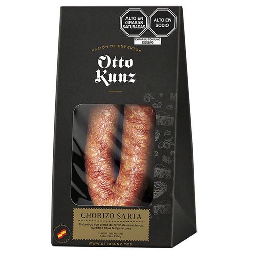 Chorizo Sarta Natural OTTO KUNZ Paquete 250g