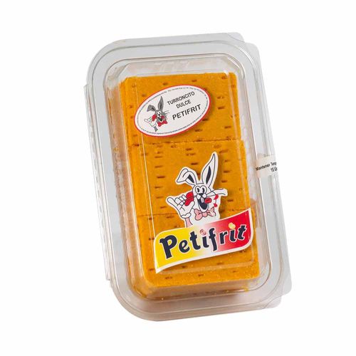 Turrón Dulce PETIFRIT Bandeja 15un