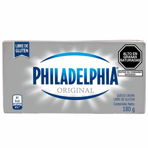 Queso Crema PHILADELPHIA Brick Original Caja 180g