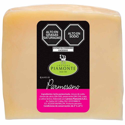 Queso Parmesano Cuña PIAMONTE Bolsa 200g