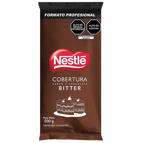 Cobertura de Chocolate Bitter NESTLÉ Tableta 500 g