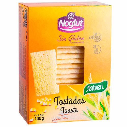 Tostadas sin Gluten NOGLUT Paquete 100g