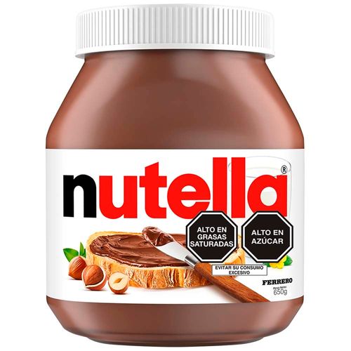 Crema de Avellanas NUTELLA Frasco 650g