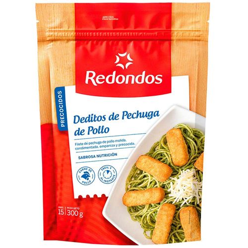 Deditos de Pechuga de Pollo REDONDOS Bolsa 300g