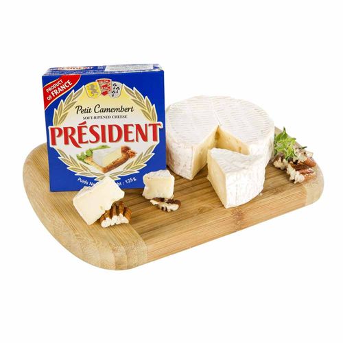 Queso Camembert PRESIDENT Paquete 125g