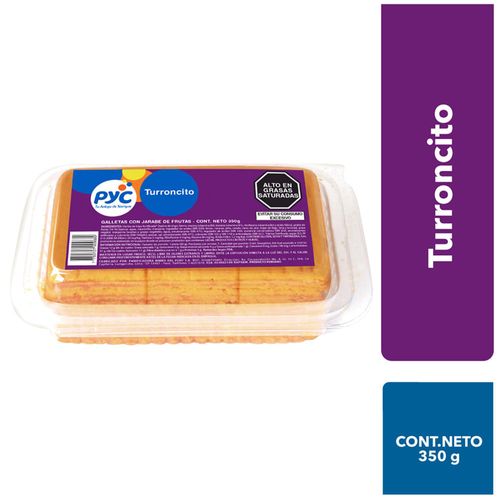 Turroncito PYC Miel Paquete 350g