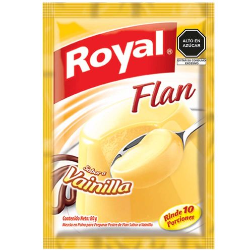 Flan ROYAL Vainilla Bolsa 80g
