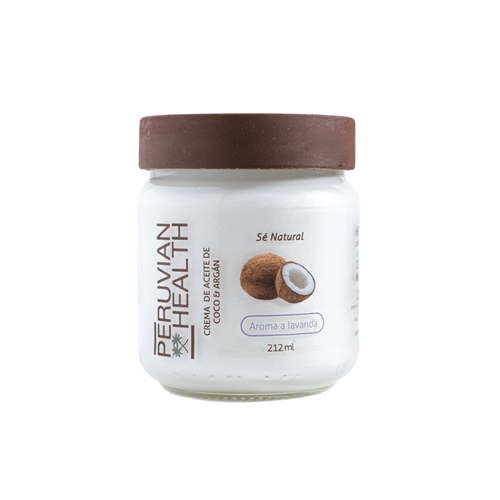 Crema de Aceite
de Coco & Argán Peruvian Health 212ml