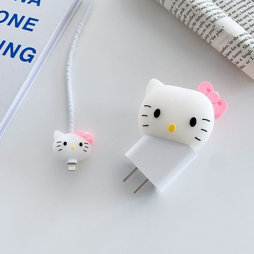 Protector de Cargador Apple 20w - Hello Kitty
