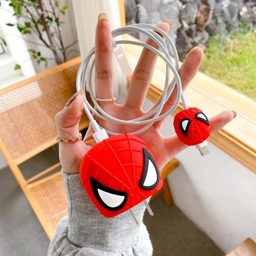Protector de Cargador Apple 20w - Spiderman