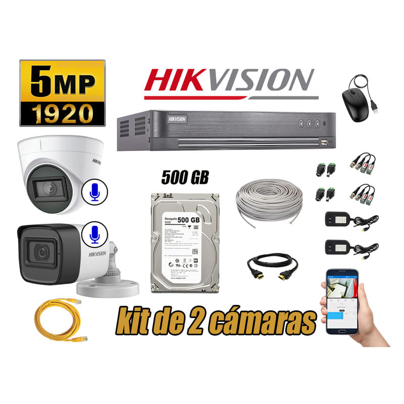 Kit-2-Camaras-de-Seguridad-Hikvision-5Mp-Audio-Incorporado-Hdmi-Completo