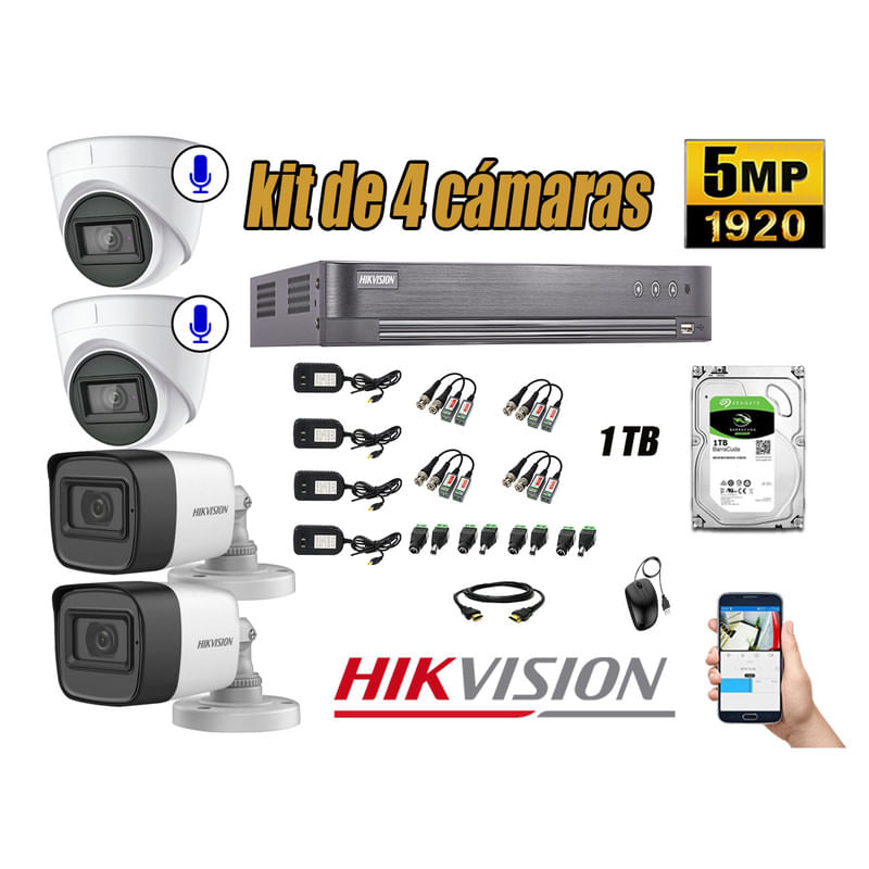 Kit-4-Camaras-de-Seguridad-Hikvision-5Mp-2-Camaras-Audio-Incorporado