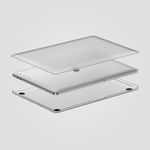 Case-Hard-Shell-para-MacBook-Pro-16---2019--Wiwu-Transparente-Mate