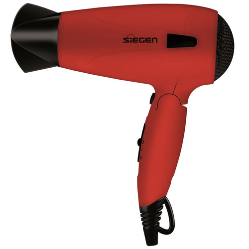 SECADORA DE CABELLO SIEGEN 1200 W ROJA SG3012