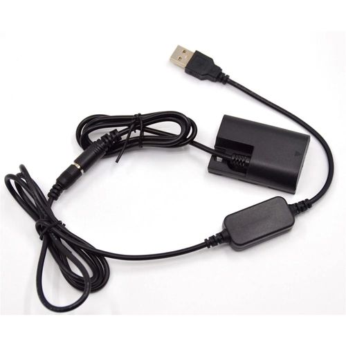 Adaptador de corriente USB o Batería hueca LPE6