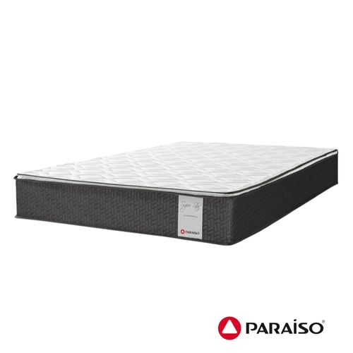 Colchón PARAÍSO Superstar One Side Queen + 2 Almohadas + Protector