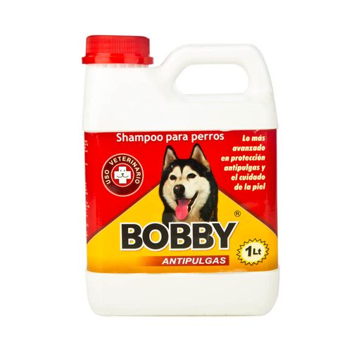 Shampoo Antipulgas para Perros BOBBY Frasco 1L