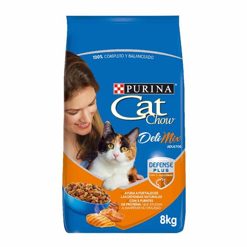 Comida para Gatos CAT CHOW Deli Mix Adulto Bolsa 8Kg