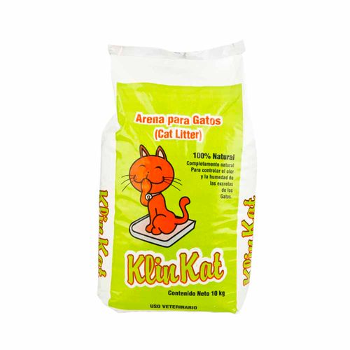 Arena para Gatos KLINKAT 100% Natural Bolsa 10Kg