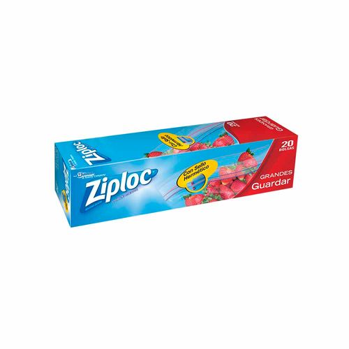 Bolsa para Guardar ZIPLOC Paquete 20un