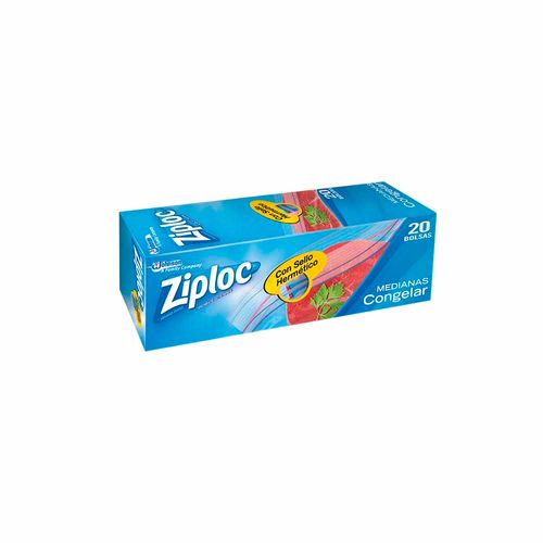 Bolsa para Congelar ZIPLOC Paquete 20un