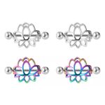 Piercing-pezon-nipple-flor-de-loto-multicolor