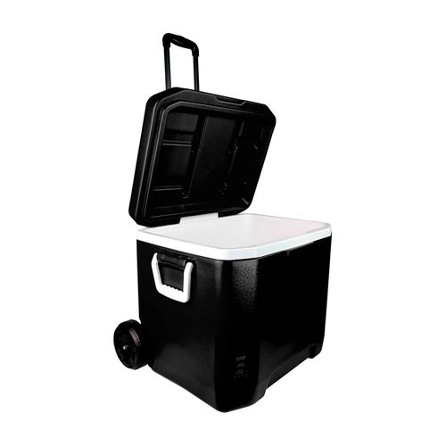 Cooler Yeti 63 Qt con ruedas y asa Negro