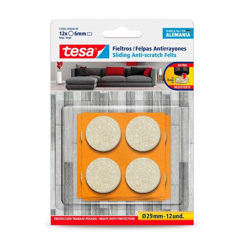 Felpa Protect antirayones Trab. Pesado 29mm 12und
