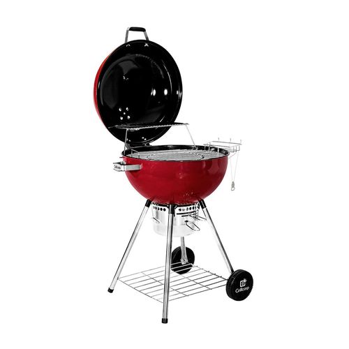 Parrilla a carbón Sheriff rojo 22" Grillcorp