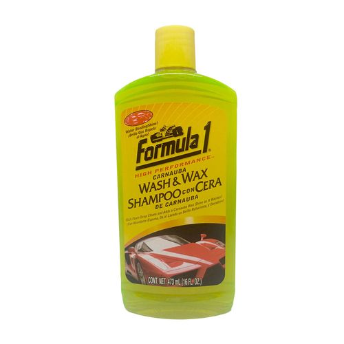 Shampoo con cera 16oz Formula 1