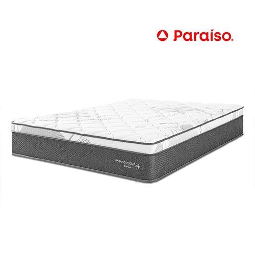 Colchón Paraíso Pocket Star 1.5 Plazas + 1 almohada + protector