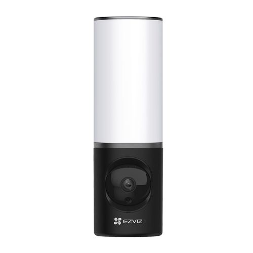 Cámara de seguridad con lámpara de pared Ezviz LC3 exterior, 4MP 2K, fija, IP65