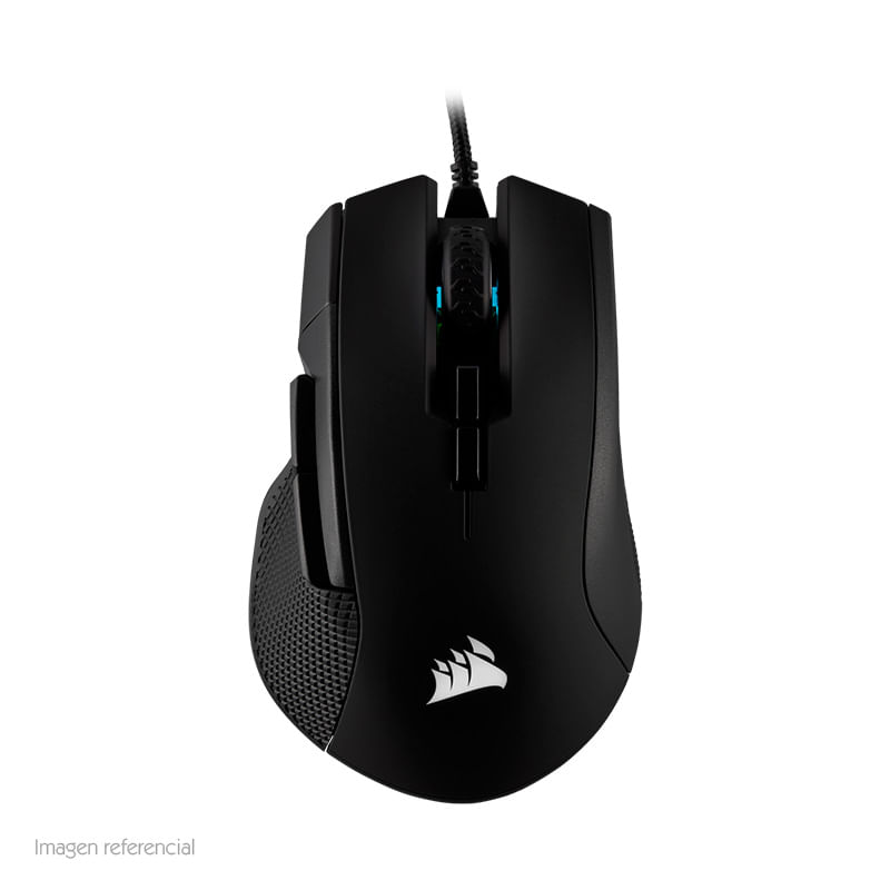 Mouse-Optico-Corsair-Ironclaw-Rgb-Gaming-18-000-Dpi-7-Botones-Negro-Usb