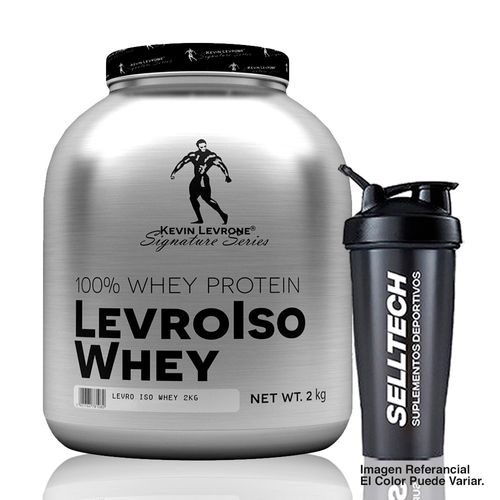 Proteína Kevin Levrone Levroiso Whey 2 kg Chocolate + Shaker