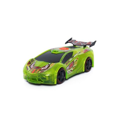 Carro De Carrera Motor Rush Con Luces Y Sonidos Verde 160100