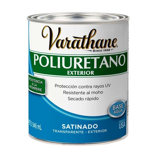 Poliuretano exterior satinado 946ml