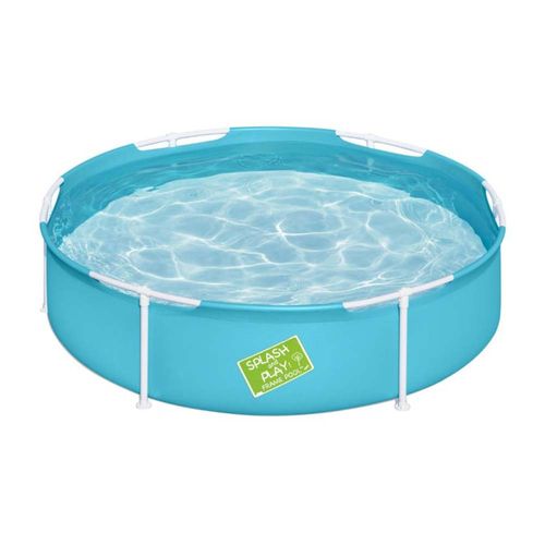 Piscina Estructural Circular Bestway Splash and Play 580L 152x152x38cm Celeste