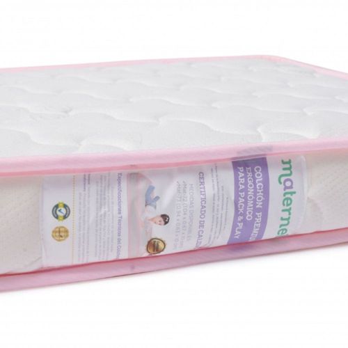 Colchón Premium Ergonómico Maternelle Pequeño Rosa