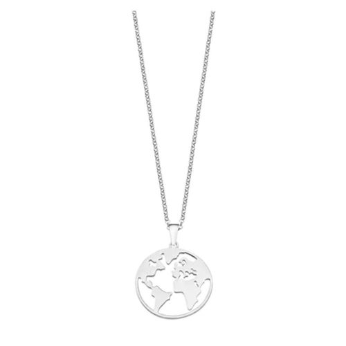 Collar Lotus LP1898-1/1 Mujer Plata