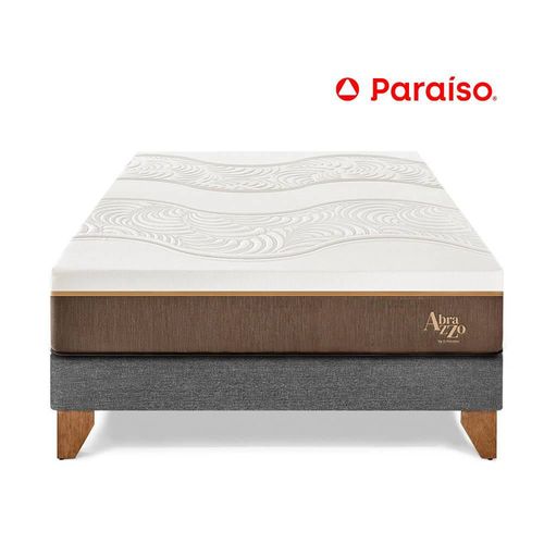 Cama Europea Royal Abrazzo Queen - Acero