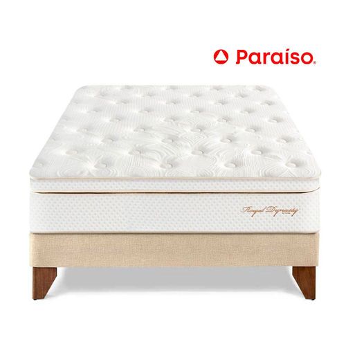 Cama Europea Royal Dynasty Queen Champagne