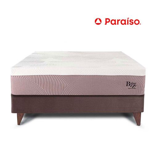 Cama Europea Balanzzee King Choco Bipanel