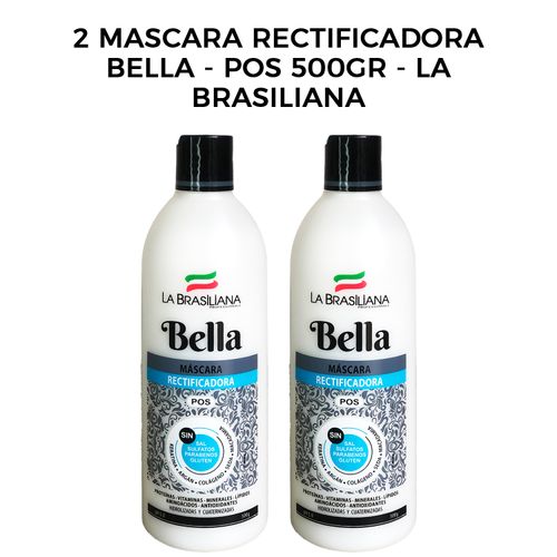 2 Mascara Rectificadora Bella - Pos 500gr - La Brasiliana