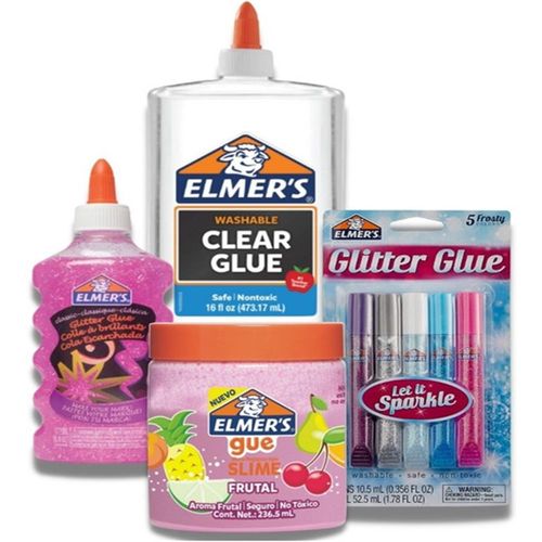 Pack Elmers Glitter Gue Frutal Crunchy