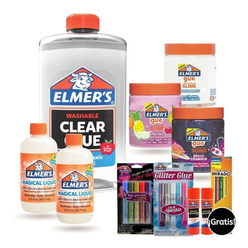 Pack-Haz-Clear-Slime---Elmer-s-Gue-Frutal---Regalo