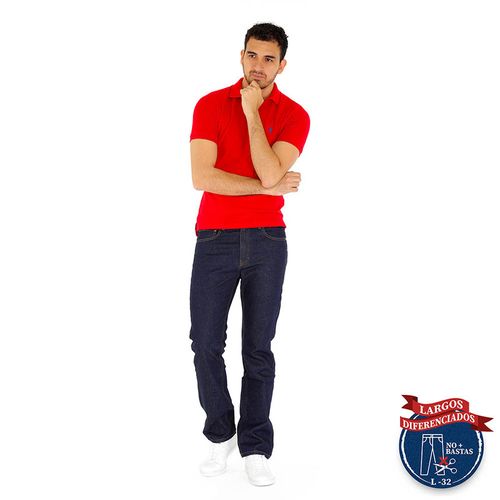 Jean Cottons Jeans Angel Largo 32 Azul Oscuro