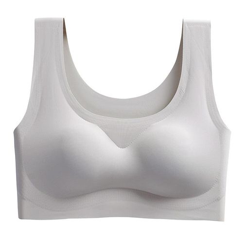 Brasier Sostén Sin Costuras - Gris / XL
